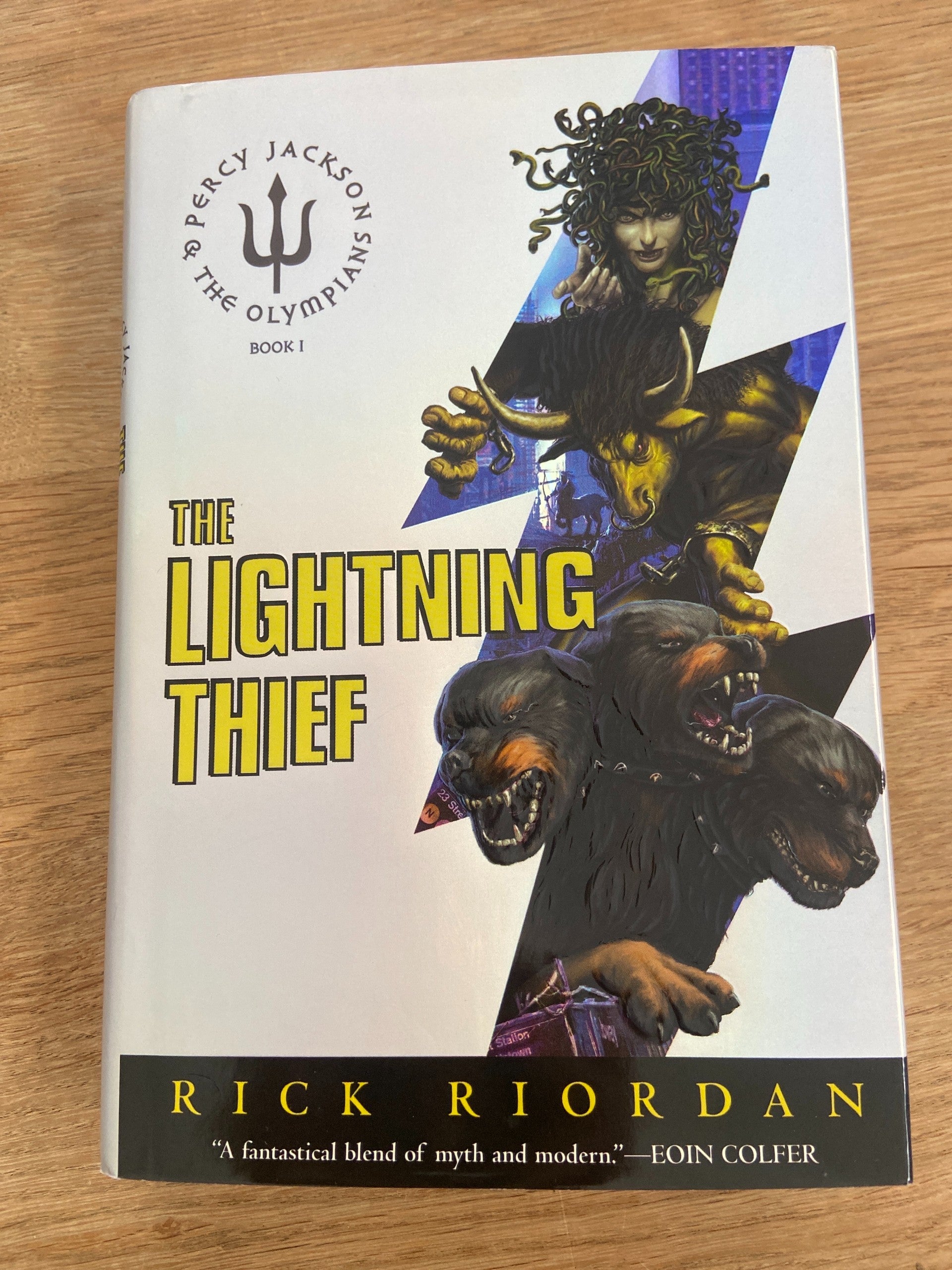 First Edition / Signed - The Lightning Thief (Rick Riordan
